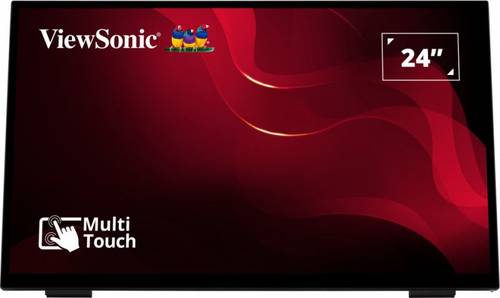 465 visualizzatore di messaggi Pannello piatto interattivo 61 cm (24") LED 250 cd/mÂ² Full HD Nero Touch screen (TD2465)-0