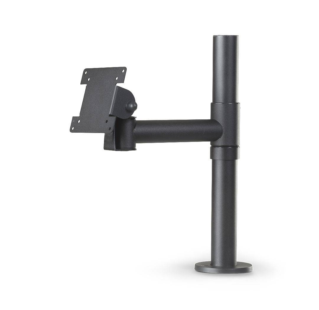 Ergonomic Solutions SpacePole POS SPV1104-FX-02 accessorio di sistema POS Nero Metallo 12 kg 75 x 75 mm 100 x 100 mm (Ne-0