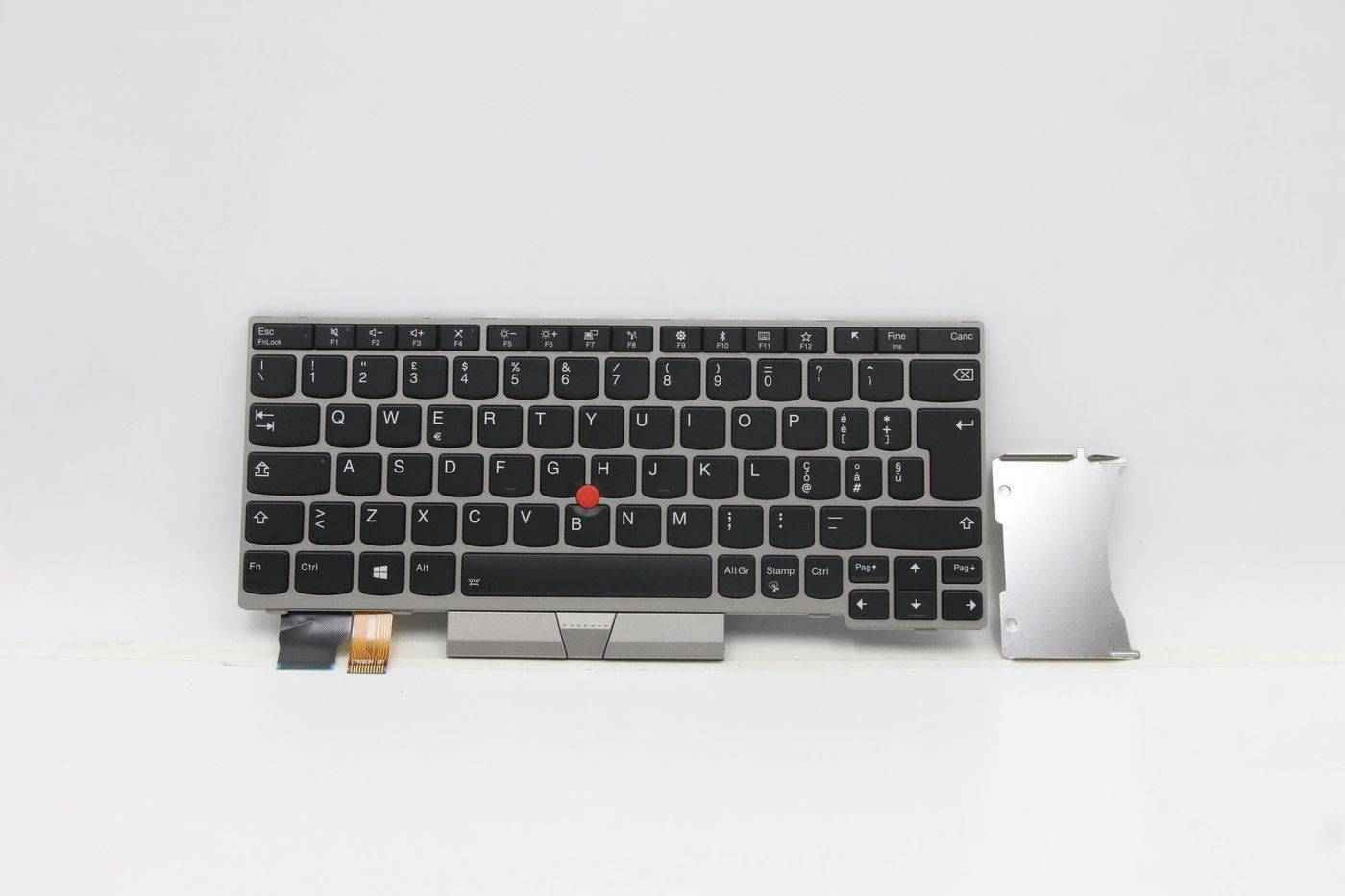 Lenovo 01YP937 ricambio per laptop Tastiera (Keyboard BL Silver Italian - Warranty: 6M)-0