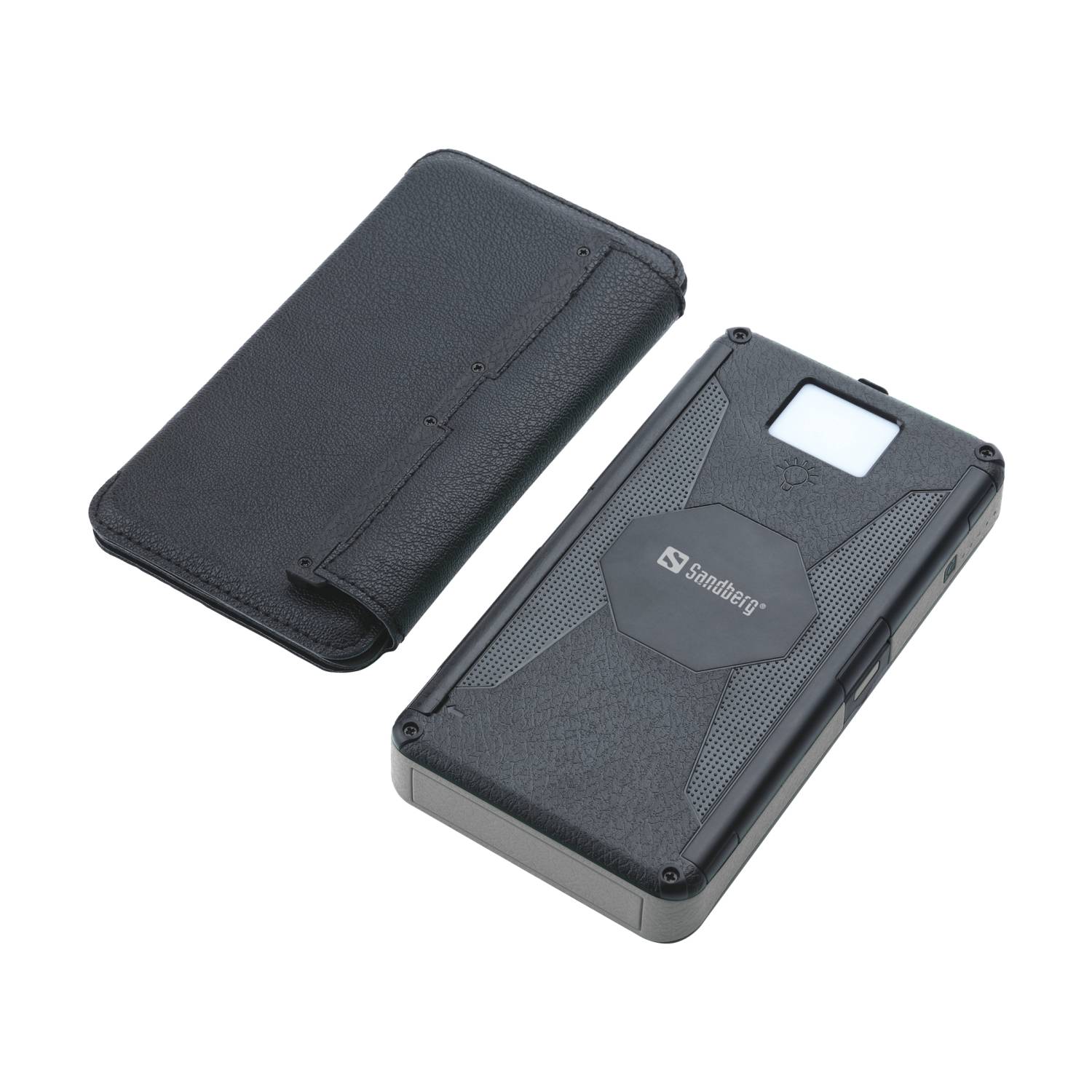 Sandberg 420-73 batteria portatile Polimeri di litio [LiPo] 20000 mAh Nero (Solar 6-Panel Powerbank 20000)-1