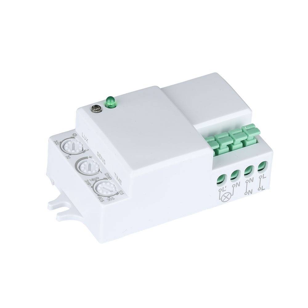 V-TAC Sensore MovimentoMicroonde 180°-360° a Plafone (Max 300W) IP20-2