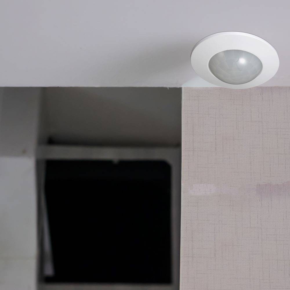 V-TAC Sensore di Movimento a Infrarossi 360° Montaggio a Incasso (Max 1200W) IP20-1