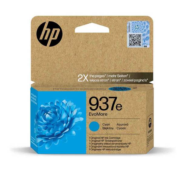 HP 937E EVOMORE CIANO ORIGINAL INK