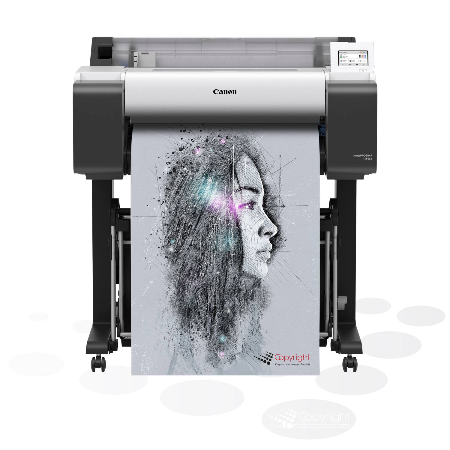 Canon imagePROGRAF TM-255 stampante grandi formati Wi-Fi Ad inchiostro A colori 2400 x 1200 DPI Collegamento ethernet-0