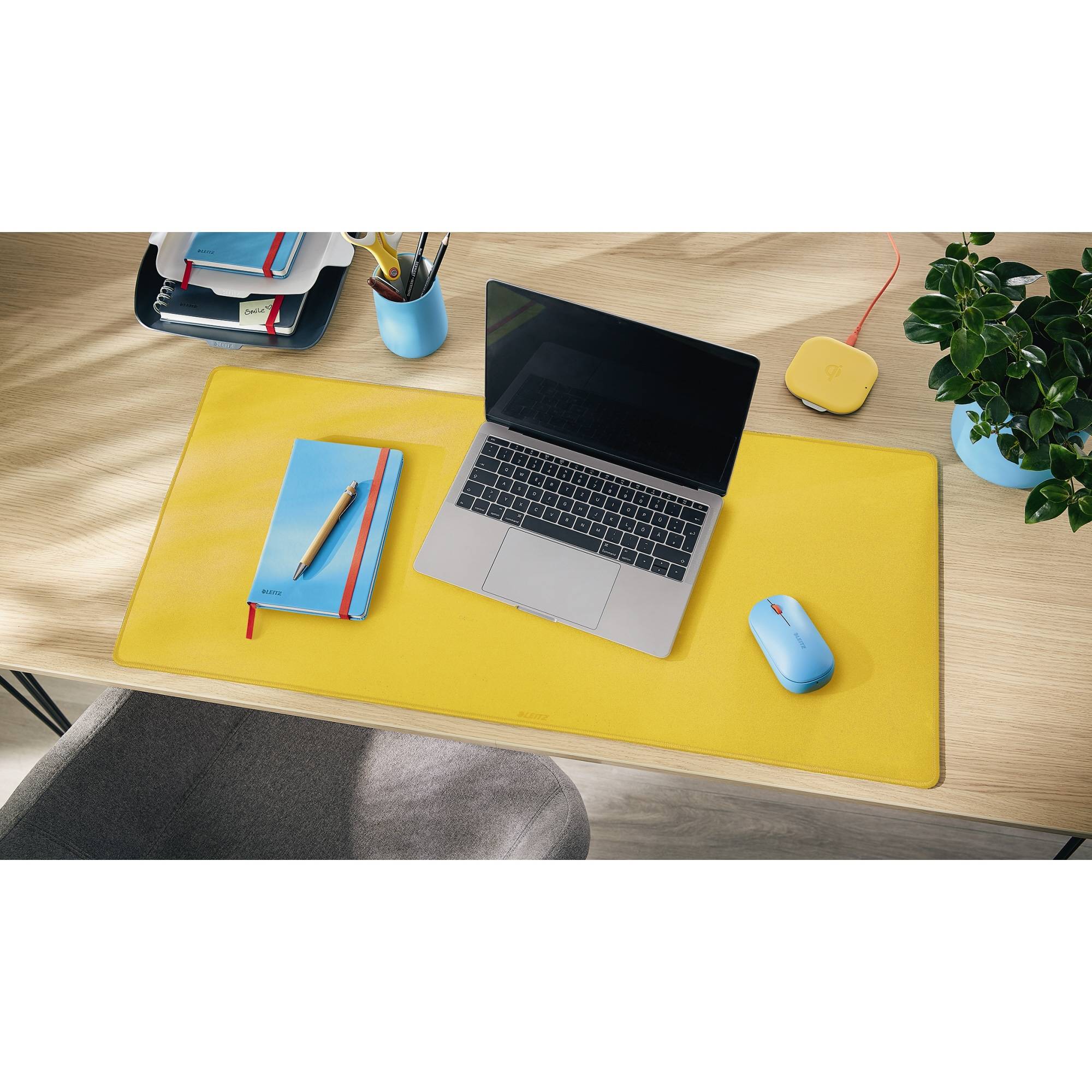 Leitz Cosy Desk Mat sottomano Giallo (Leitz Cosy Desk Mat Warm Yellow 52680019)-2