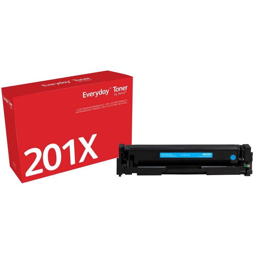 Everyday Toner ™ di Xerox Ciano compatibile con HP 201X (CF401X), High capacity 006R03693