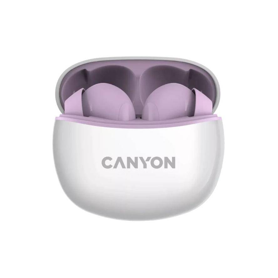 Canyon Bluetooth Headset TWS-5 In-Ear/Stereo/BT5.3 purple retail (CNS-TWS5PU)-3