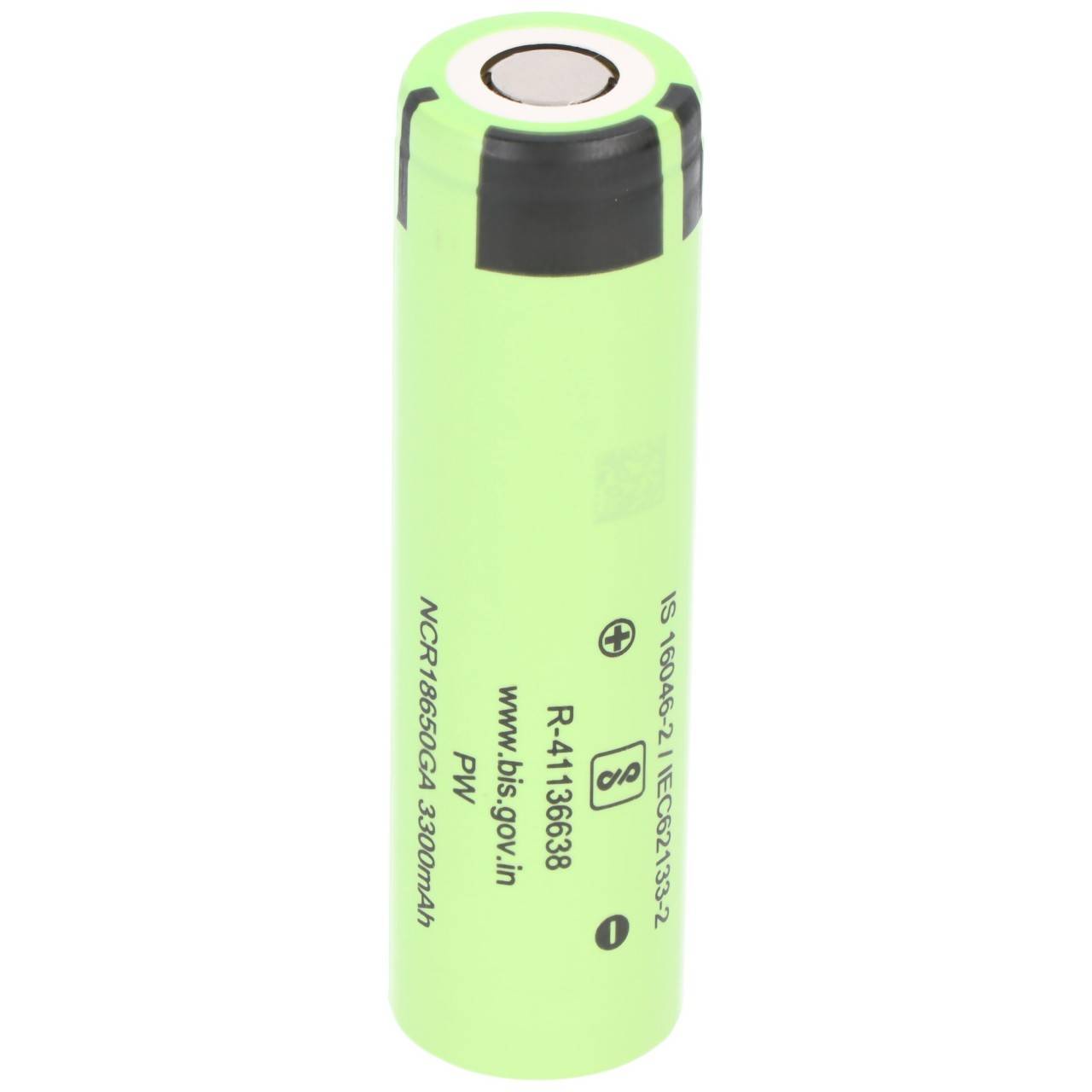 Panasonic NCR18650GA 3.6V - 3.7V 3300mAh polo positivo piatto 65.3x18.3mm-0