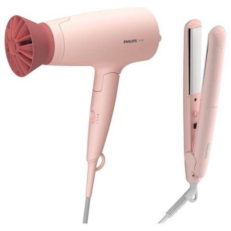 Philips BHP398/00 ASCIUGACAPELLI+PIASTRA KIT LISCIANTE 1600W CON PIASTRA CERAMIC-0