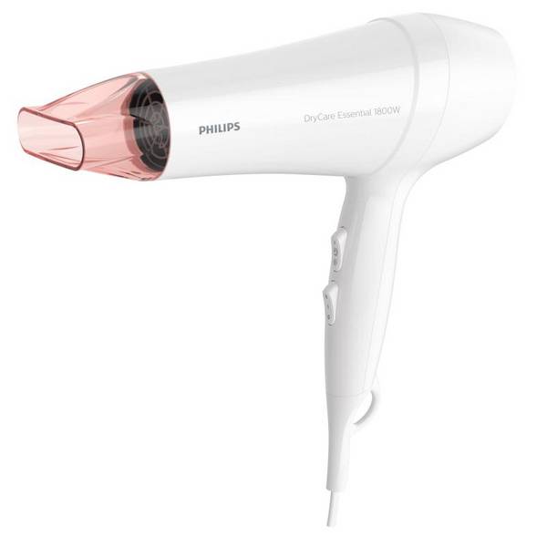 Philips BHD017/40 ASCIUGACAPELLI THERMOPROTEC 1800W BIANCO CON BECCUCCIO