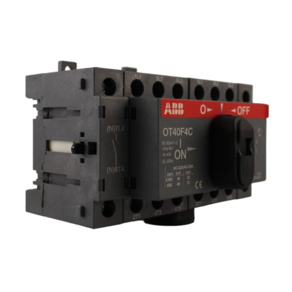 Commutatore di carico Nero 4 poli ABB 1SCA104934R1001-1