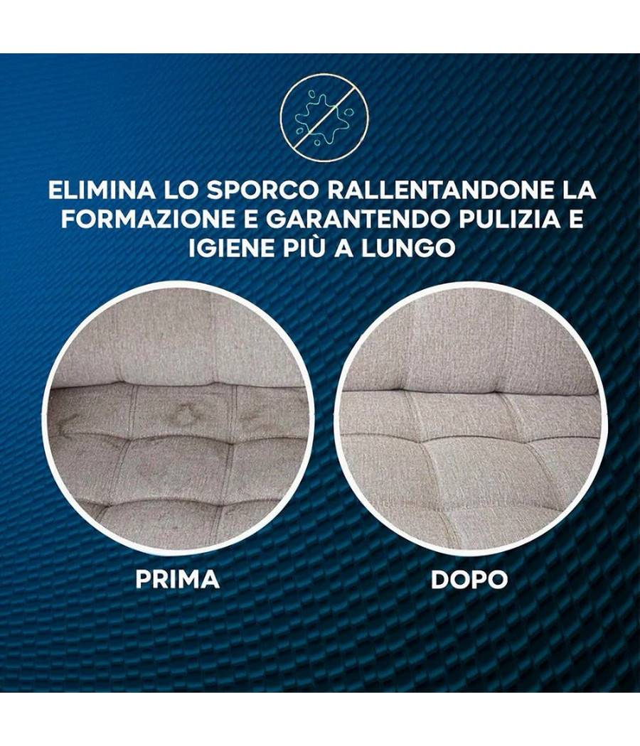 Detergente Schiuma Per Pulizia Tappezzerie Divani Superfici Delicate Clean Sweep --2