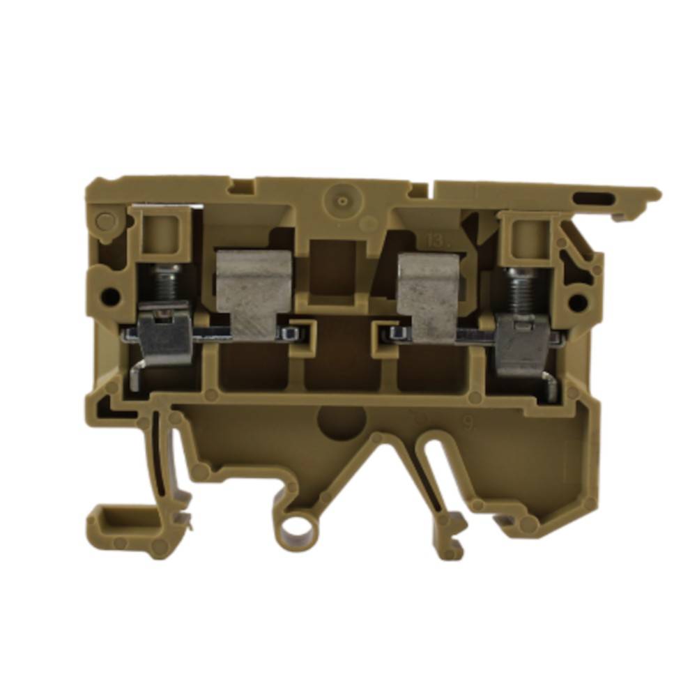 Morsetto componibile portafusibile beige 2,5mmq 1 piano 2cond weidmuller-1