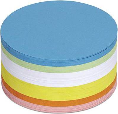 Carte di moderazione Maul Ø 9,5 cm blu, verde, rosso, arancione, giallo, bianco-0