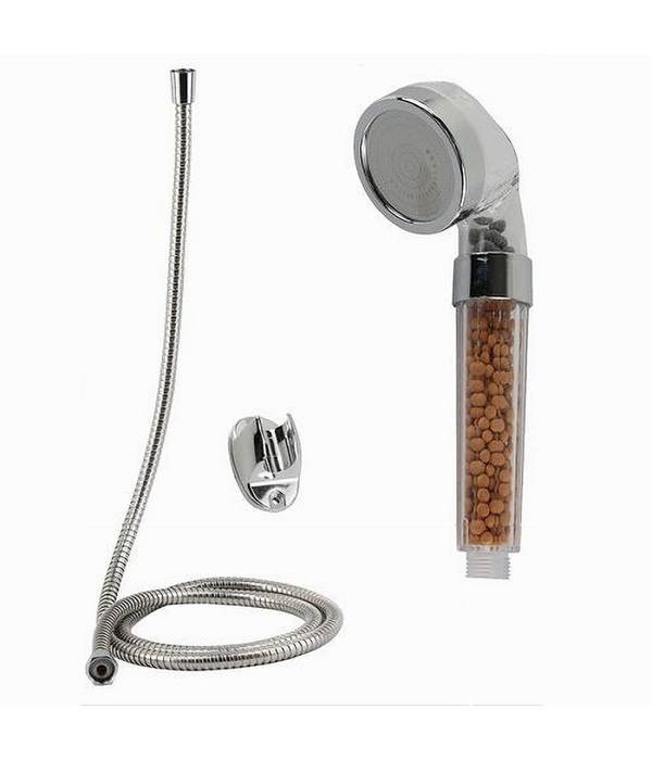 Kit Doccetta Doccino Soffione Doccia Bagno Con Laccio 1,8 Mt Staffa Filtro 59175 -