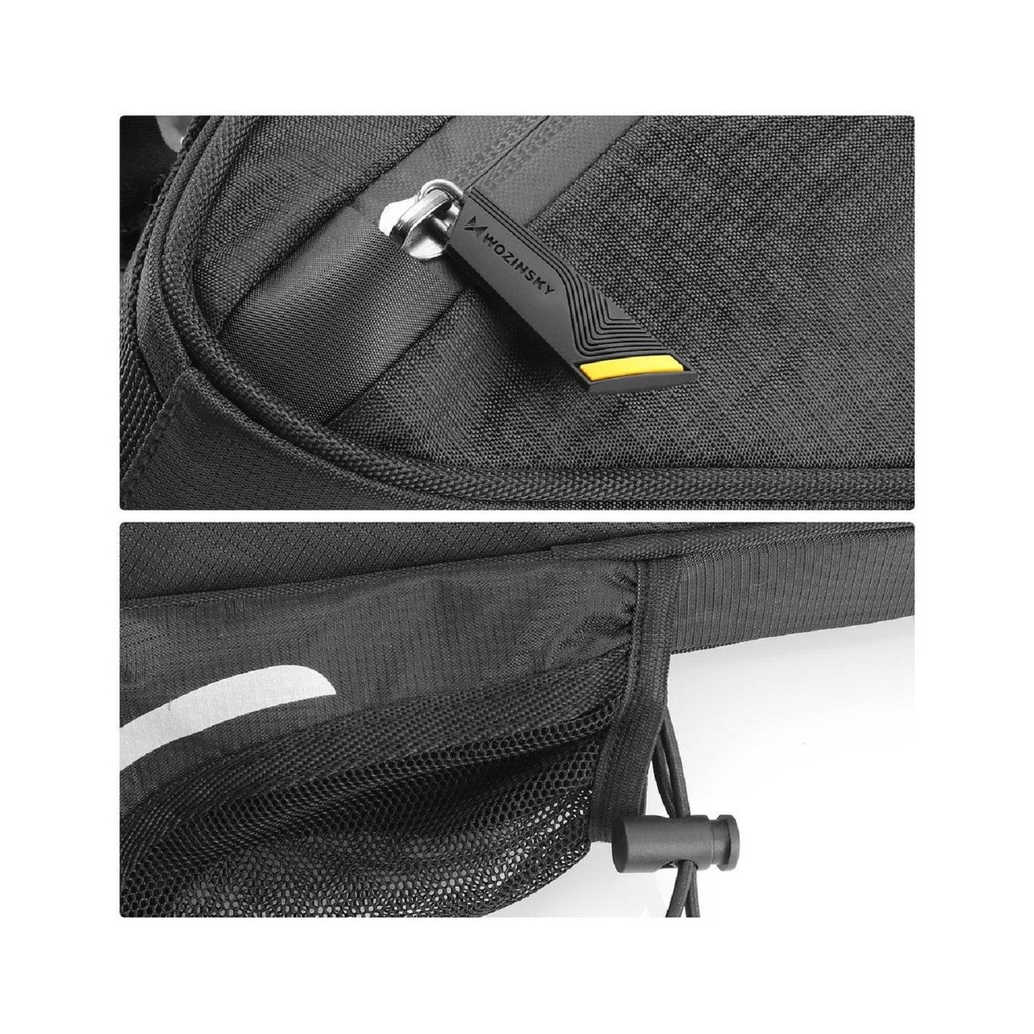 Borsa da bicicletta 1,5 l sotto il telaio nera (WBB23BK)-1