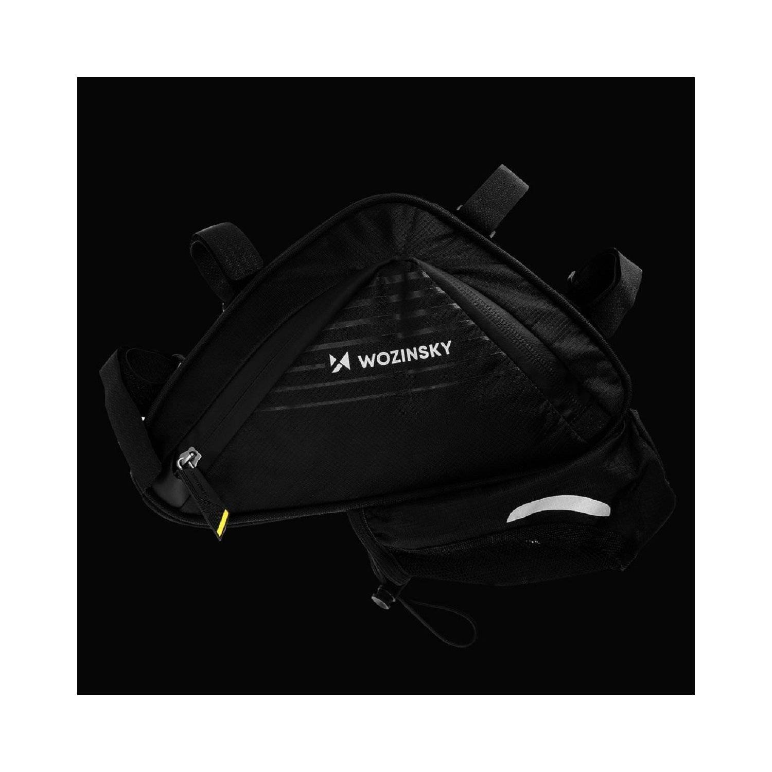 Borsa da bicicletta 1,5 l sotto il telaio nera (WBB23BK)-3