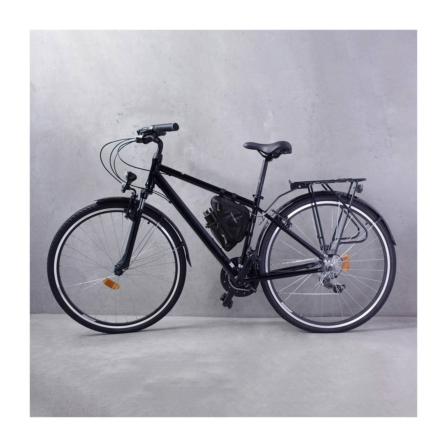 Borsa da bicicletta 1,5 l sotto il telaio nera (WBB23BK)-4