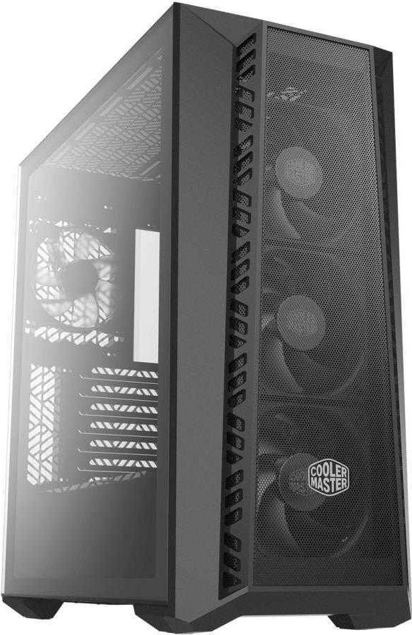 Custodia per workstation MasterBox 520 Mesh nera-0