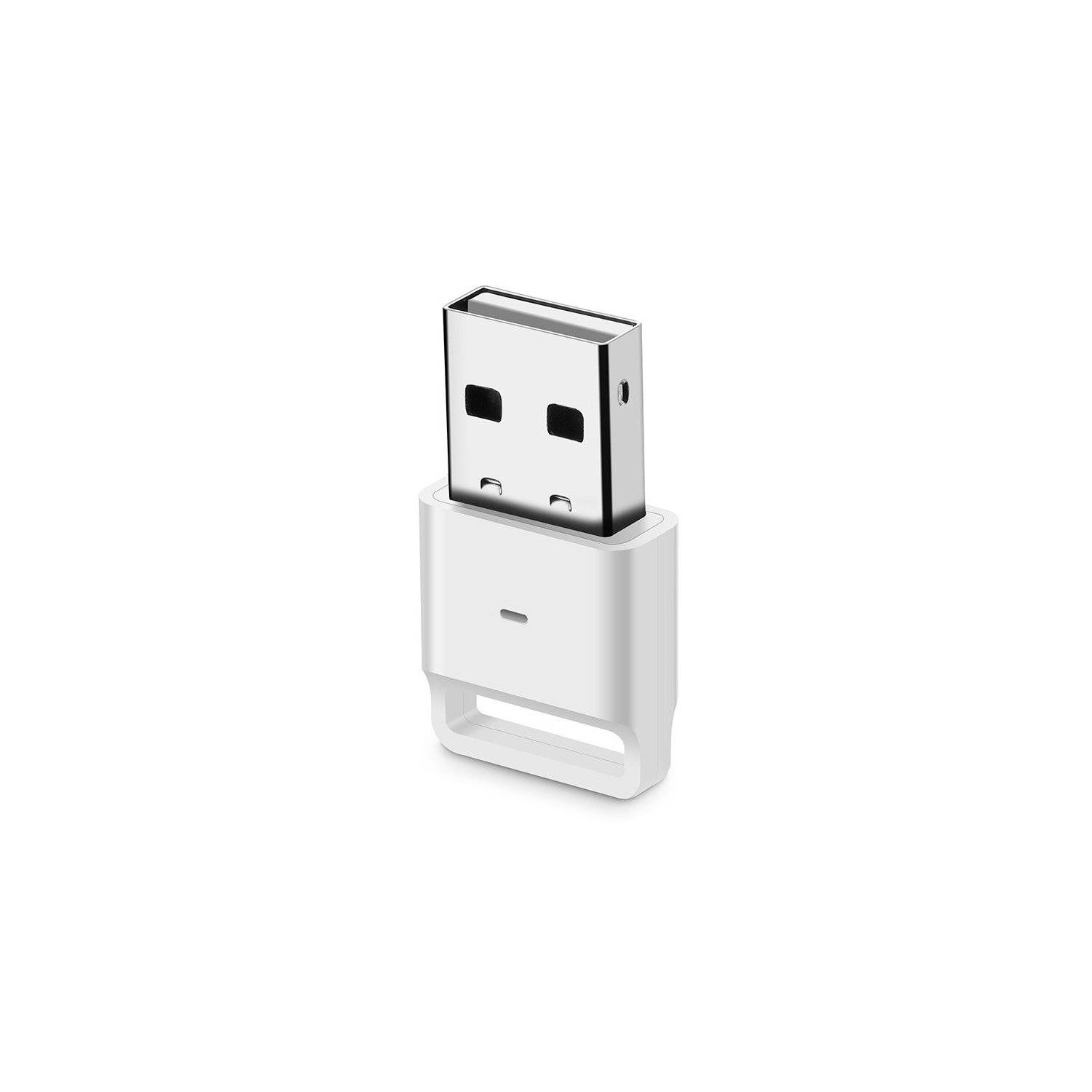 Adattatore USB Bluetooth 4.0 Ricevitore Bluetooth Qualcomm aptX per smartphone, stampanti Bluetooth Bianco-2
