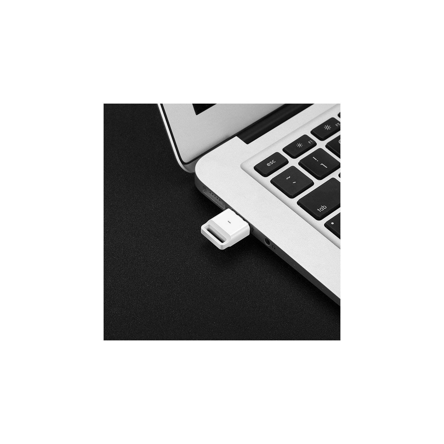 Adattatore USB Bluetooth 4.0 Ricevitore Bluetooth Qualcomm aptX per smartphone, stampanti Bluetooth Bianco-3
