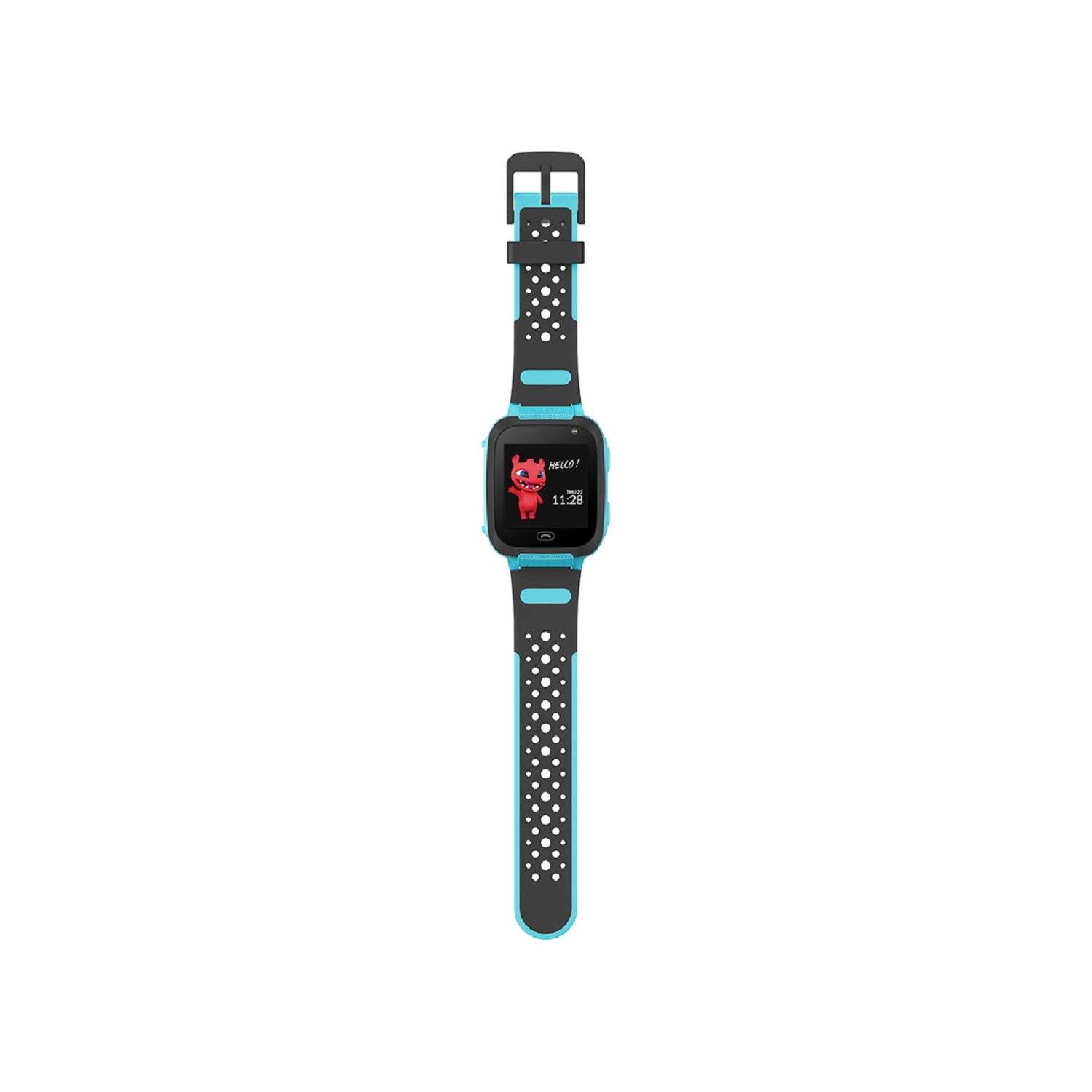 Maxlife MXKW-310 Smartwatch Orologio da bambino Cinturino in silicone, Funzione chiamata e chat Blu-2