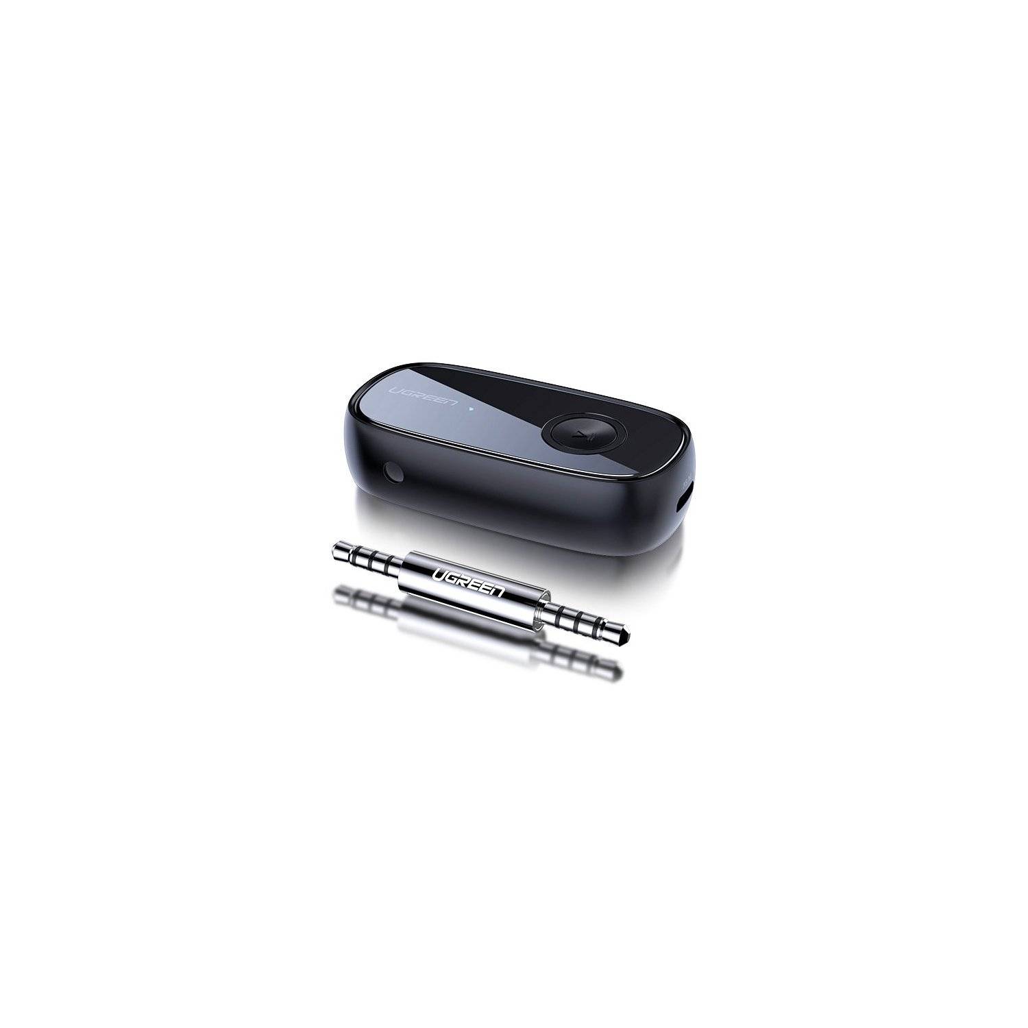 Ricevitore audio Bluetooth 5.0 AUX mini jack aptX per cuffie nero-0