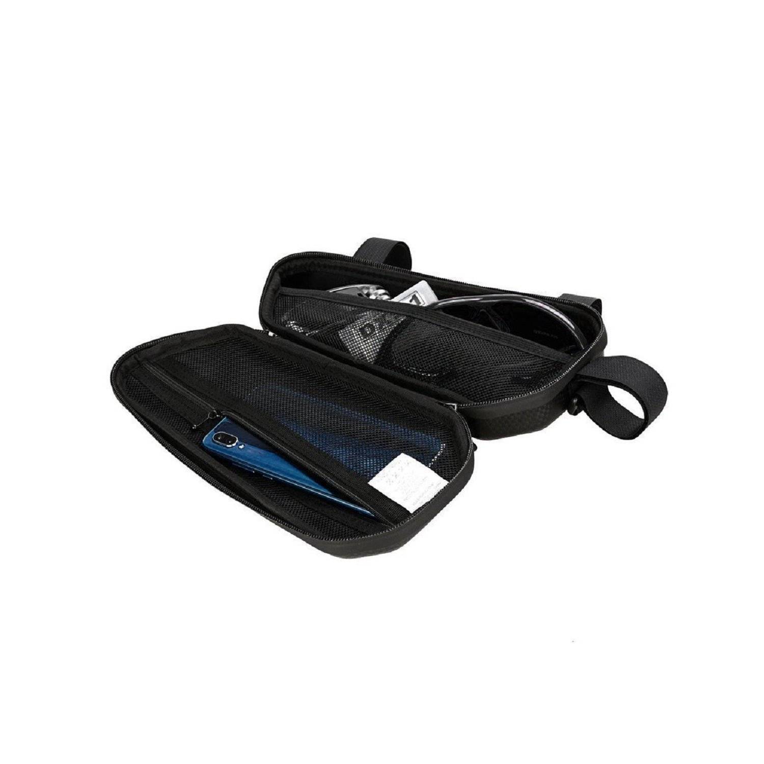 Borsa da telaio per bicicletta Borsa da bicicletta da 1,5 l nera (WBB10BK)-3