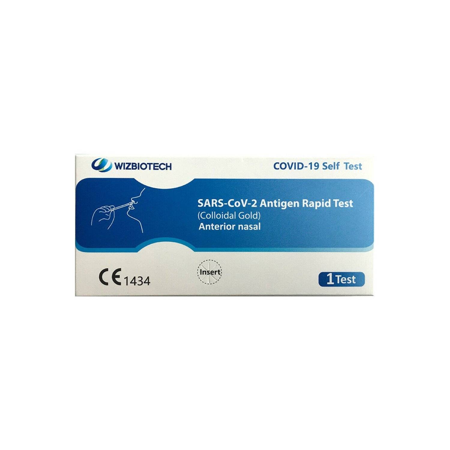 100x test rapido WIZ BIOTECH test nasale per laici Test rapido dell'antigene COVID-19 SARS-CoV-2 (oro colloidale)-0
