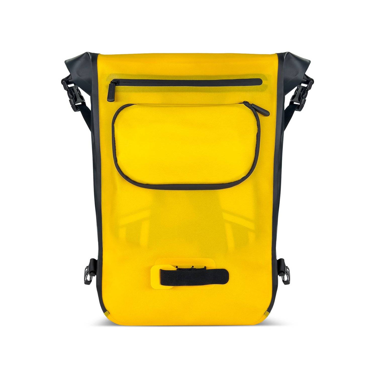 zaino da bicicletta impermeabile con borsa da bicicletta con telaio 2in1 23L giallo-1