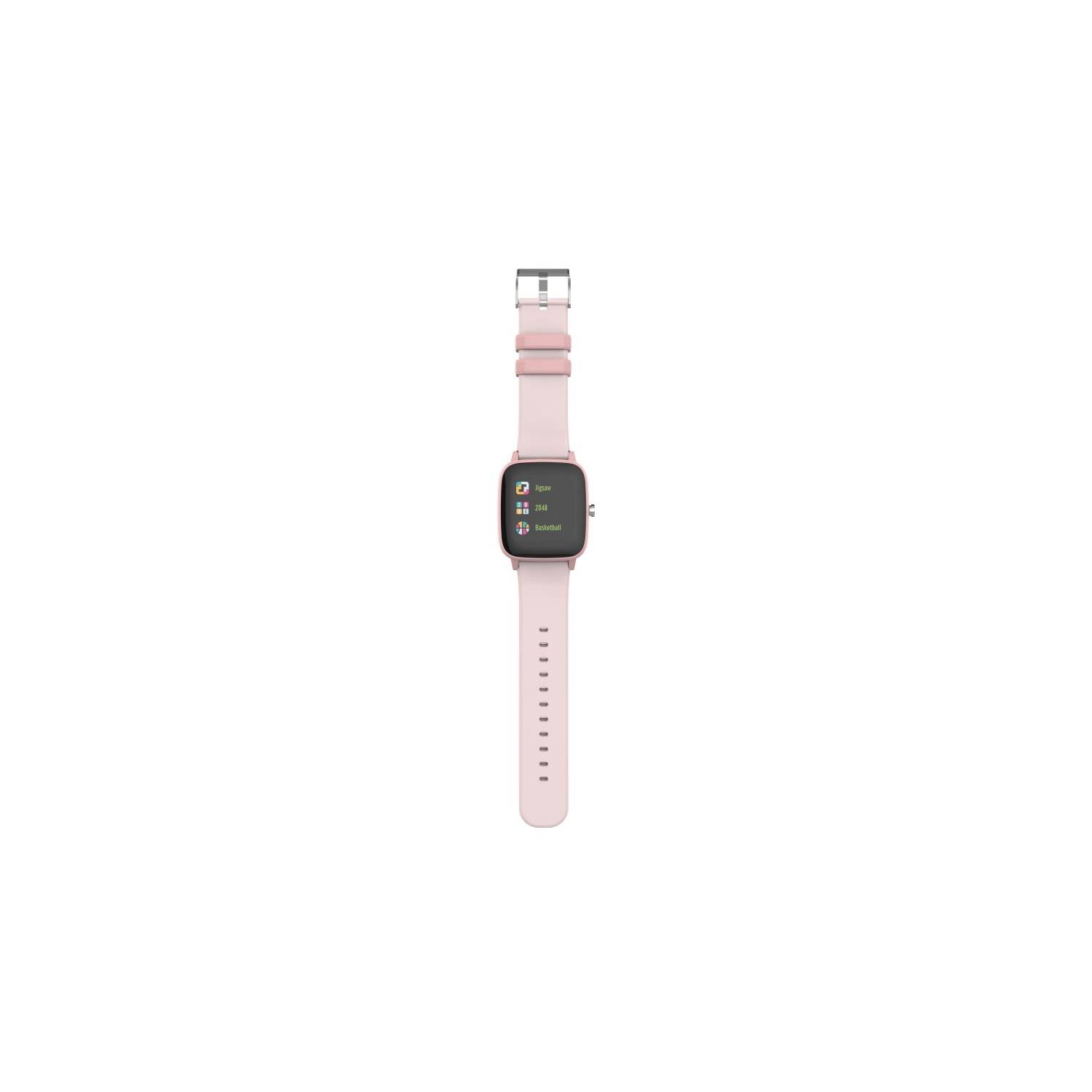 Smartwatch IGO PRO JW-200 Orologio da polso per bambini Passo, Ora, Data, Gestione musica, Sveglia Rosa-2