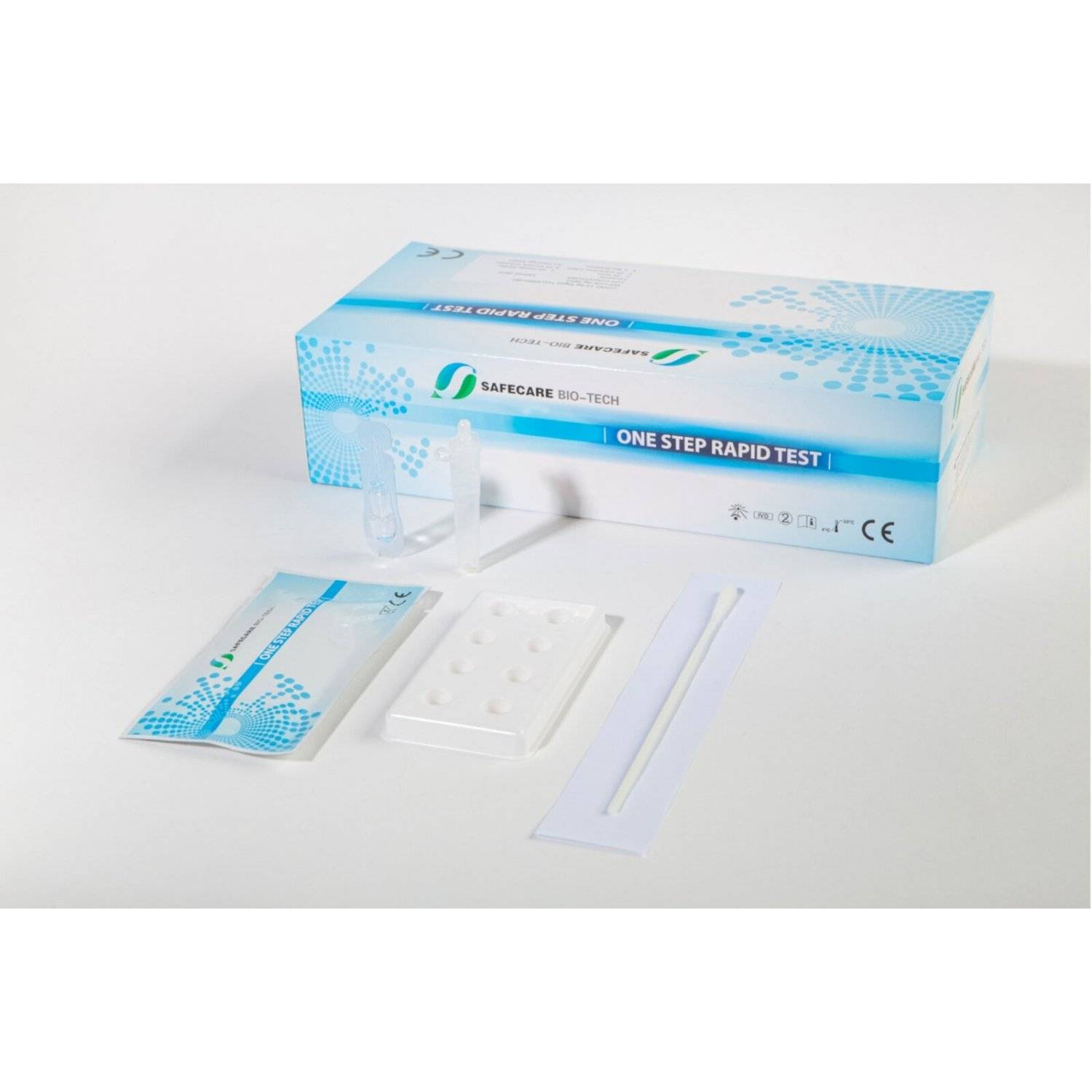 Confezione da 50 Test Rapido Antigene COVID 19 Safecare Biotech Tampone Nasale Test Rapido BfArM AT199/20-2