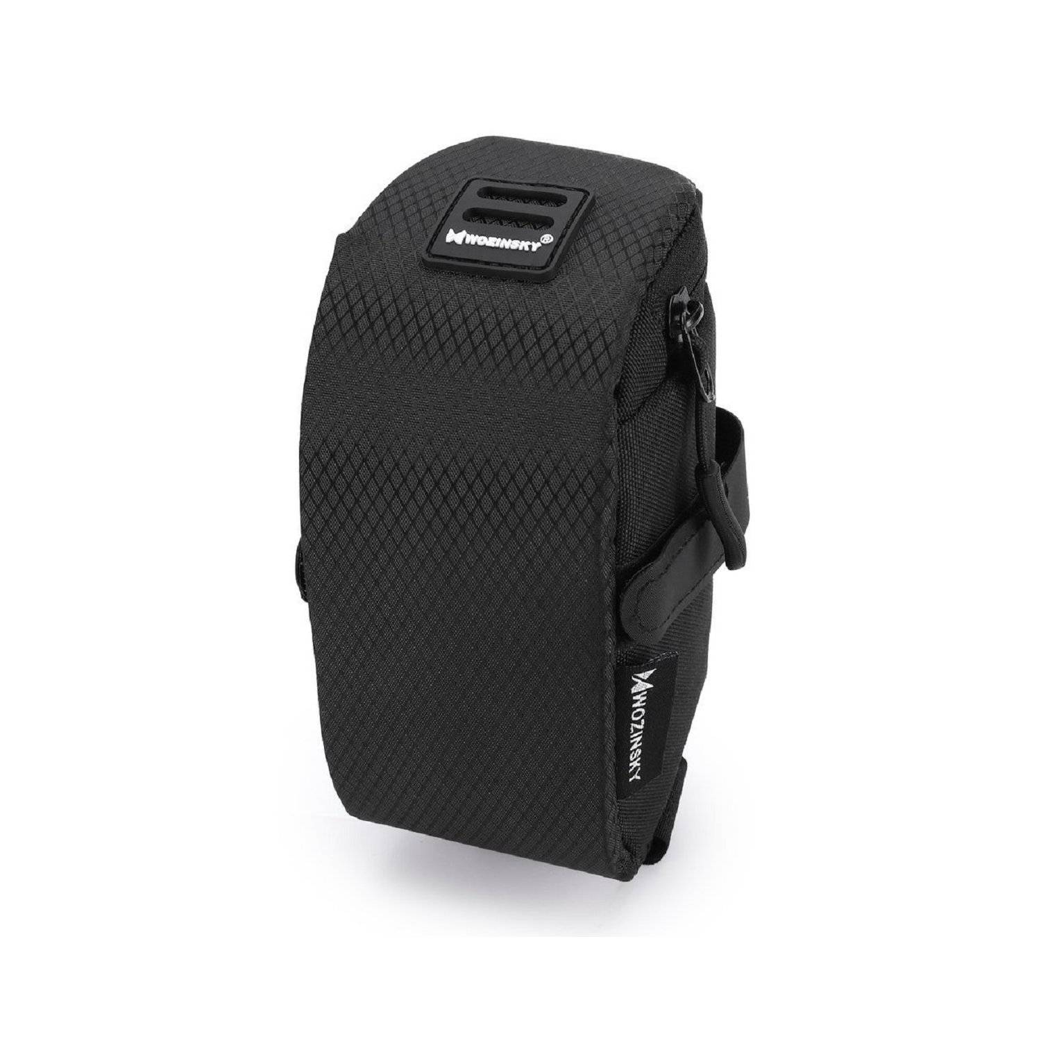borsa da sella piccola per bicicletta 0,6 l nera (WBB8BK nera)-0