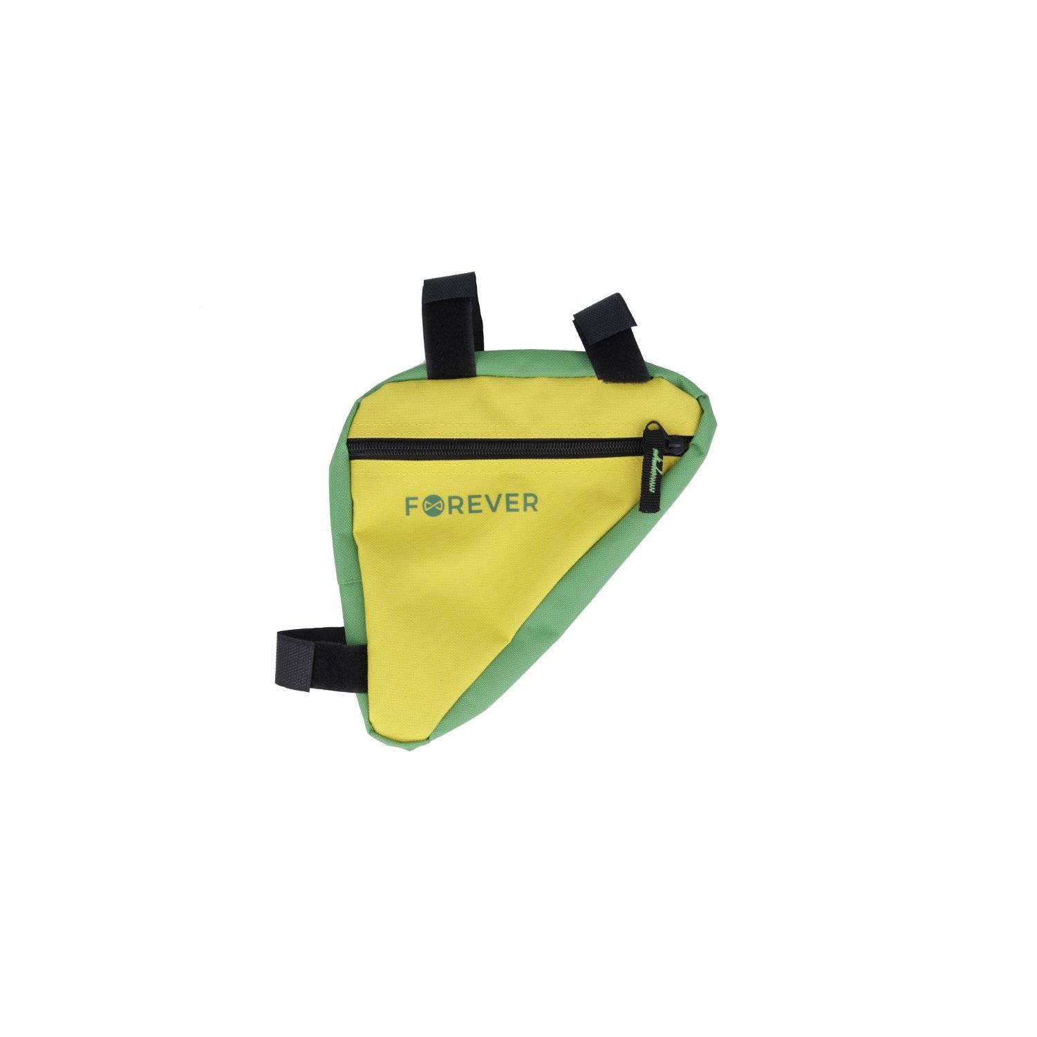 Borsa triangolare per telaio esterno, borsa per bicicletta, borsa per attrezzi antispruzzo, gialla e verde-0