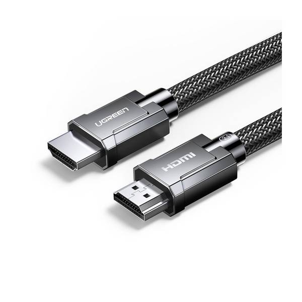 Cavo HDMI 2.1 8K 60Hz4K 120 Hz 3D 48 Gbps HDR VRR QMS ALLM eARC QFT grigio 2m
