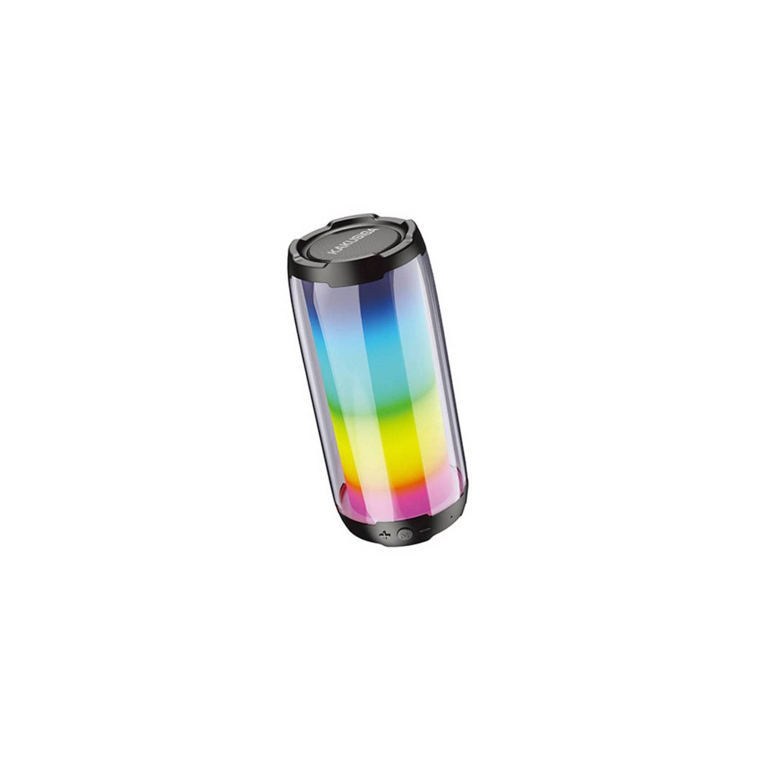 Altoparlante audio Kaku 10W RGB 360 Altoparlante wireless Bluetooth V5.0 Disco USB Aux Scheda TF-1