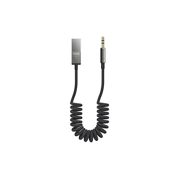 McDodo CA-8700 Cavo ricevitore wireless adattatore Bluetooth Aux da 1,7 m Cavo altoparlante Jack Aux da 3,5 mm