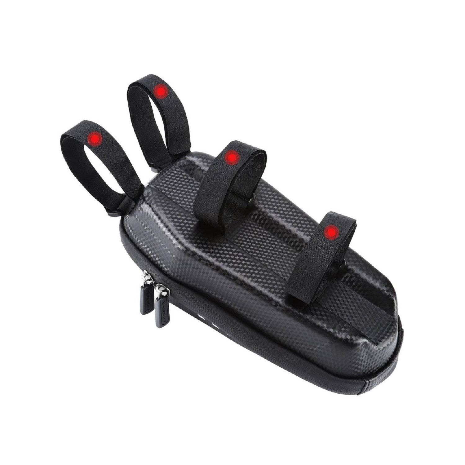 Borsa da manubrio impermeabile per scooter Borsa da manubrio da 2 litri nera (WSB3BK)-2