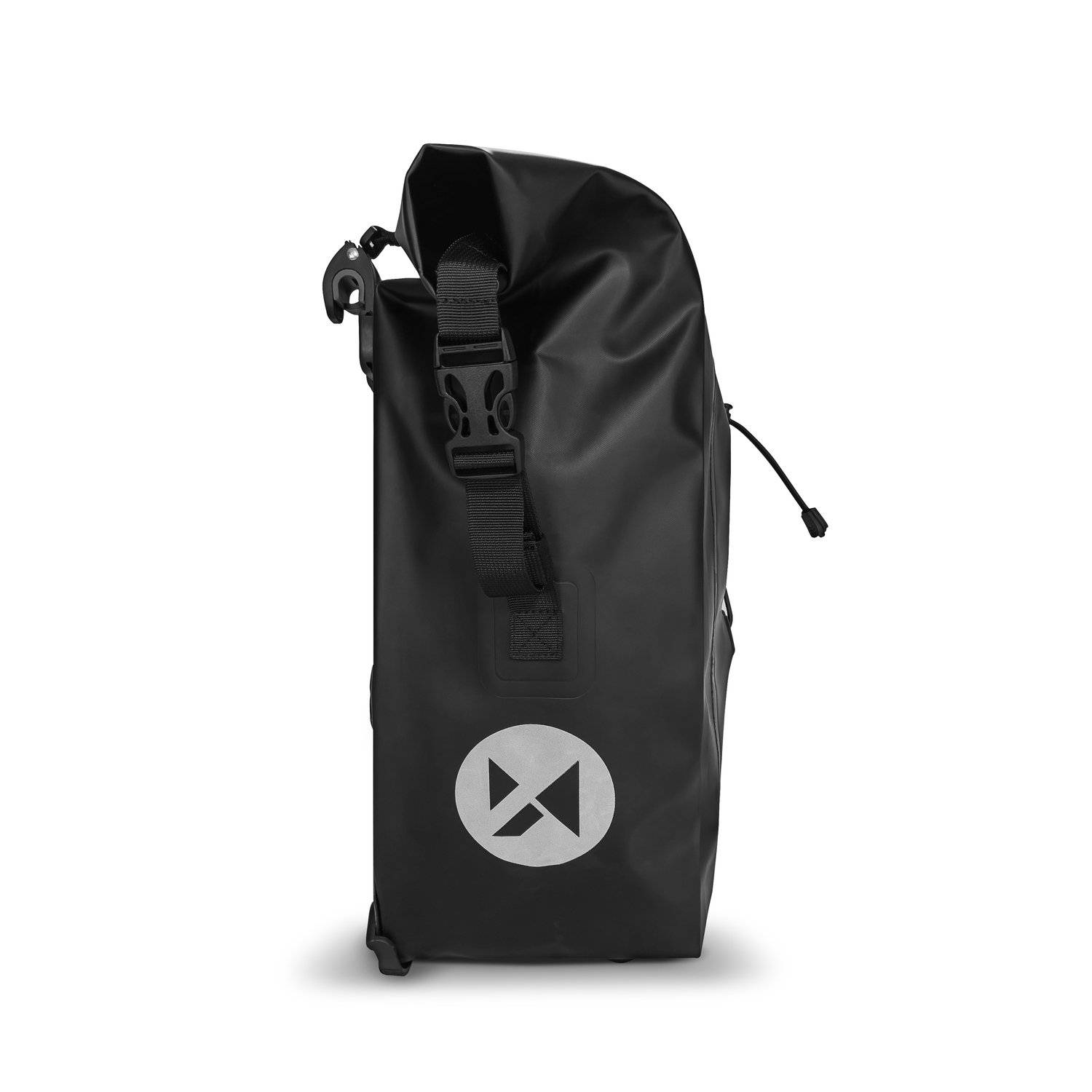 Borsa da bici impermeabile Borsa da bauletto Borsa da viaggio 25l nera-2