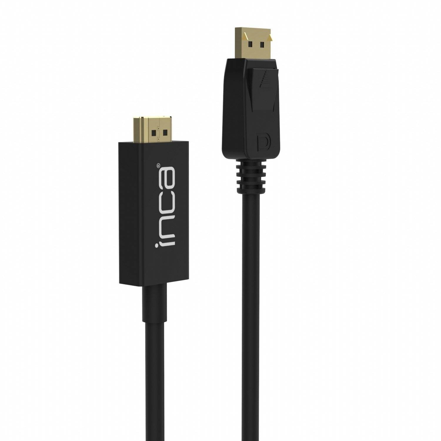 Connessione Inca ad alta definizione: cavo da DisplayPort a HDMI da 1,8 m per risoluzione 4K (30 Hz), nero-2