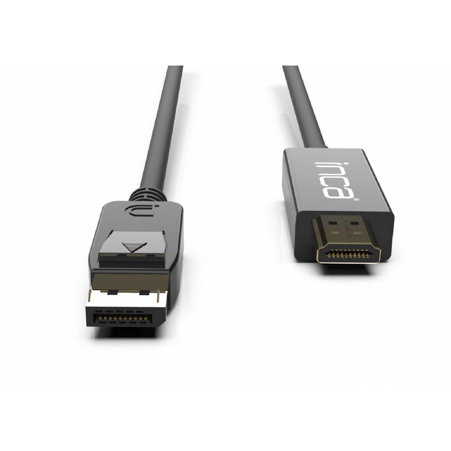 Connessione Inca ad alta definizione: cavo da DisplayPort a HDMI da 1,8 m per risoluzione 4K (30 Hz), nero-4