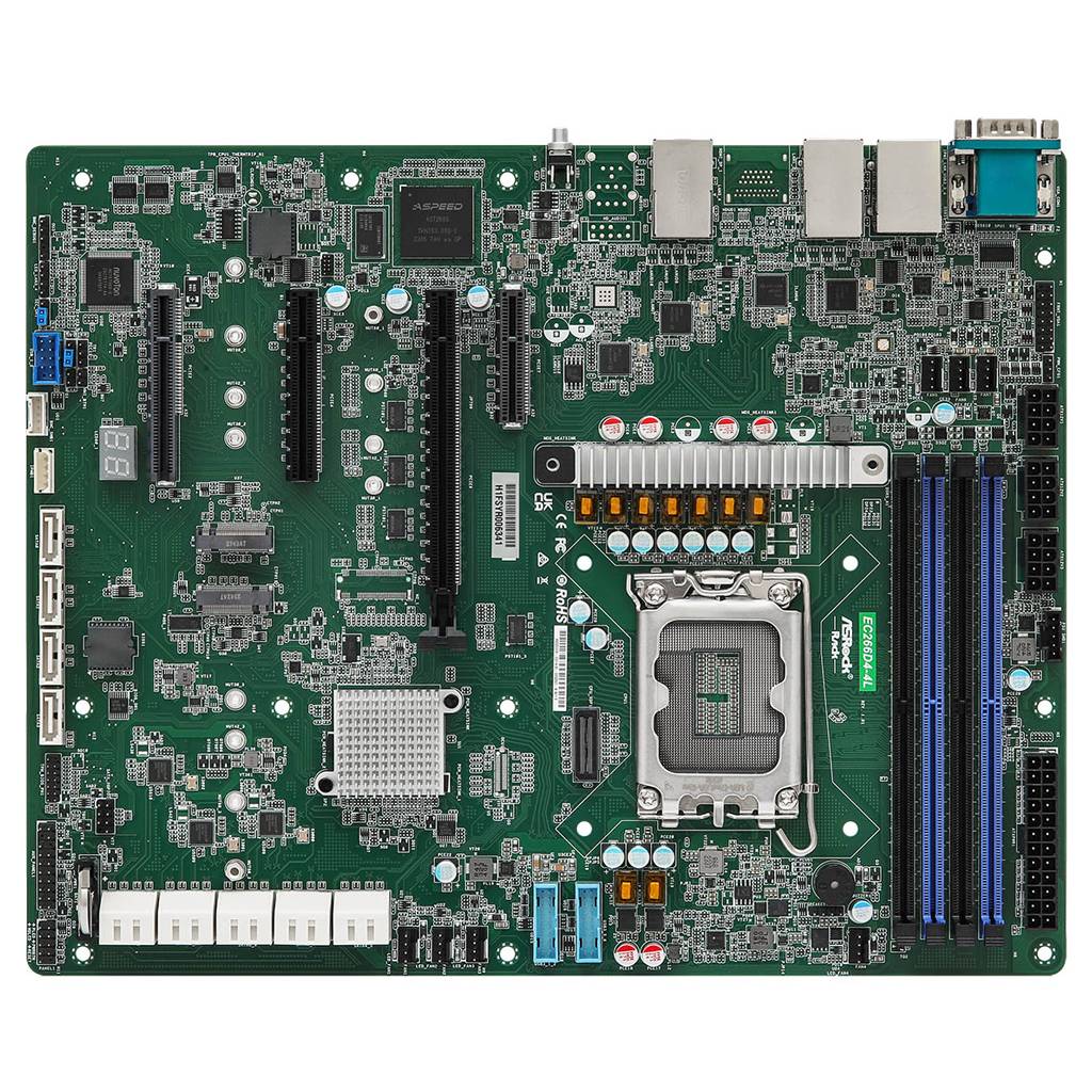 ASRock Mainboard EC266D4-4L ATX Sockel 1700 DDR5-only Single (EC266D4-4L)-1