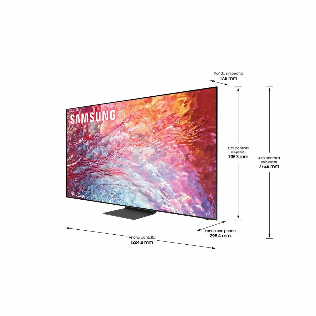 Samsung Series 7 QE55QN700BT 139,7 cm (55") 8K Ultra HD Smart TV Wi-Fi Acciaio inossidabile-2