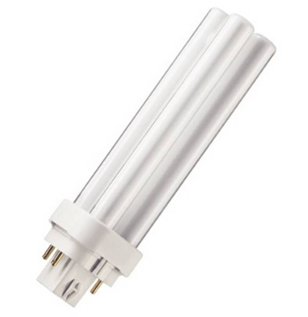 Philips MASTER PL-C 4 Pin lampada fluorescente 13 W G24q-1 Bianco caldo - Nuovo