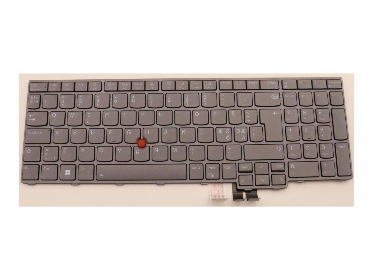 Keyb P16 G1/G2 NORDICS - BL. KEYBOARD: Nordics. WARRANTY: 1YM-0