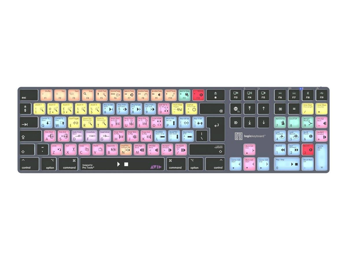 Logickeyboard Avid Pro Tools Titan UK Mac (LKB-PT-TM-UK)-0