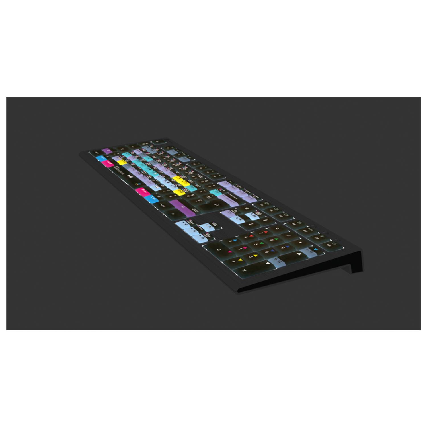 Logickeyboard ASTRA 2 Tastatur USB AZERTY Englisch Schwarz (LKB-RESB-A2M-FR)-0
