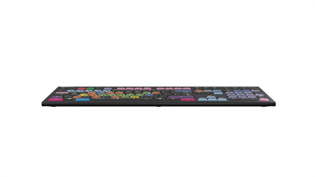 Logickeyboard LKB-FLS-A2PC-DE Tastatur USB QWERTZ Deutsch Schwarz (LKB-FLS-A2PC-DE)-2