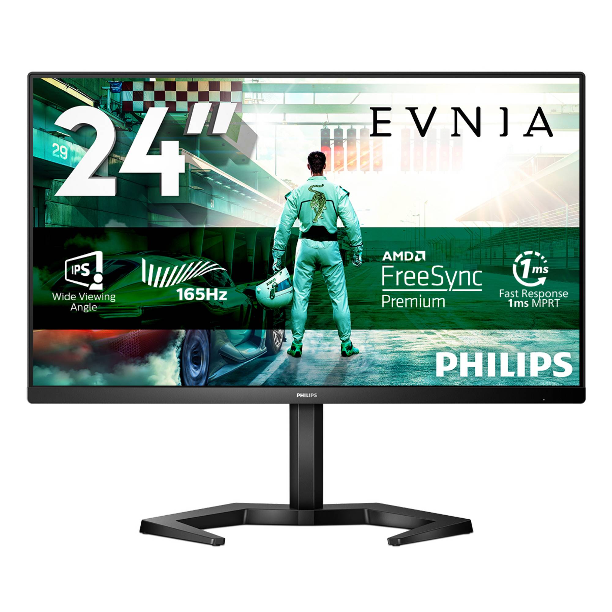 Philips Evnia 24M1N3200ZS/00 Monitor PC 60,5 cm (23.8") 1920 x 1080 Pixel Full HD LCD Nero (24M1N3200ZS/00)-2