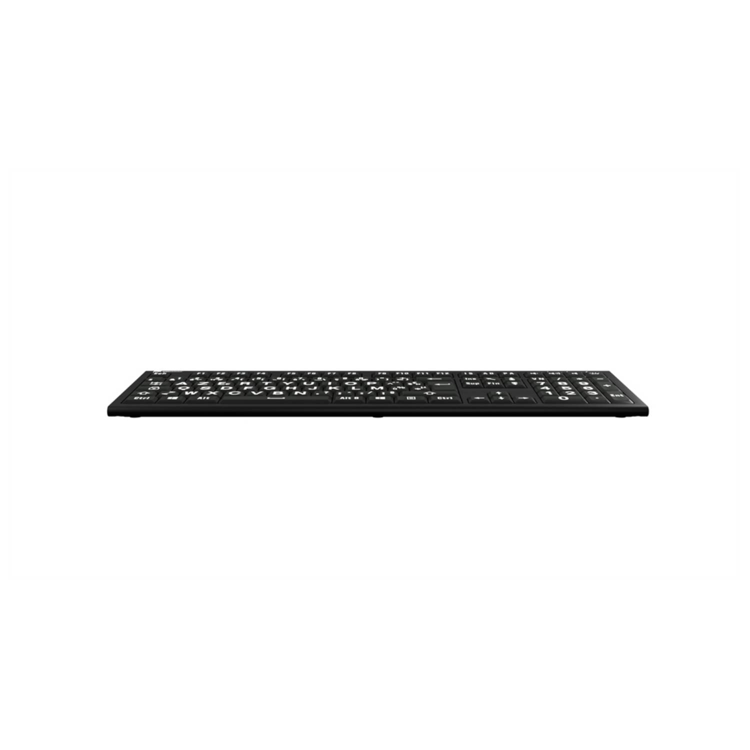 Logickeyboard LKB-LPWB-A2PC-FR tastiera USB AZERTY Francese Nero-0